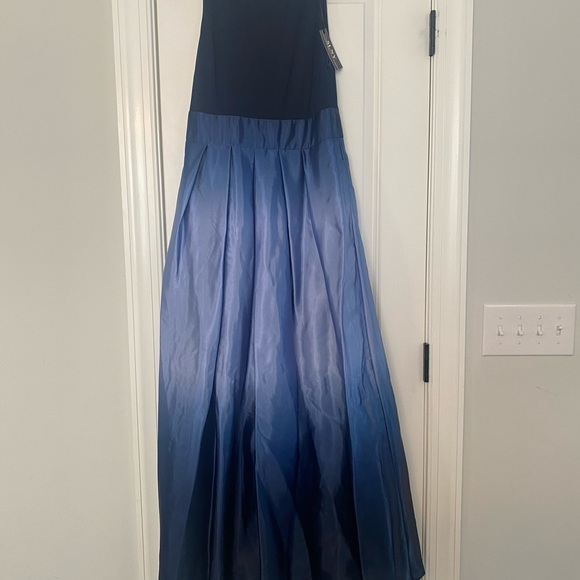 SL Fashions Dresses Sl Fashions New York Ombr Satin Gown Poshmark